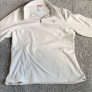 North face 1/4 zip up pullover